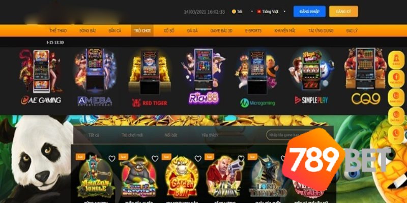 Nổ hũ 789BET là tựa game cá cược hấp dẫn